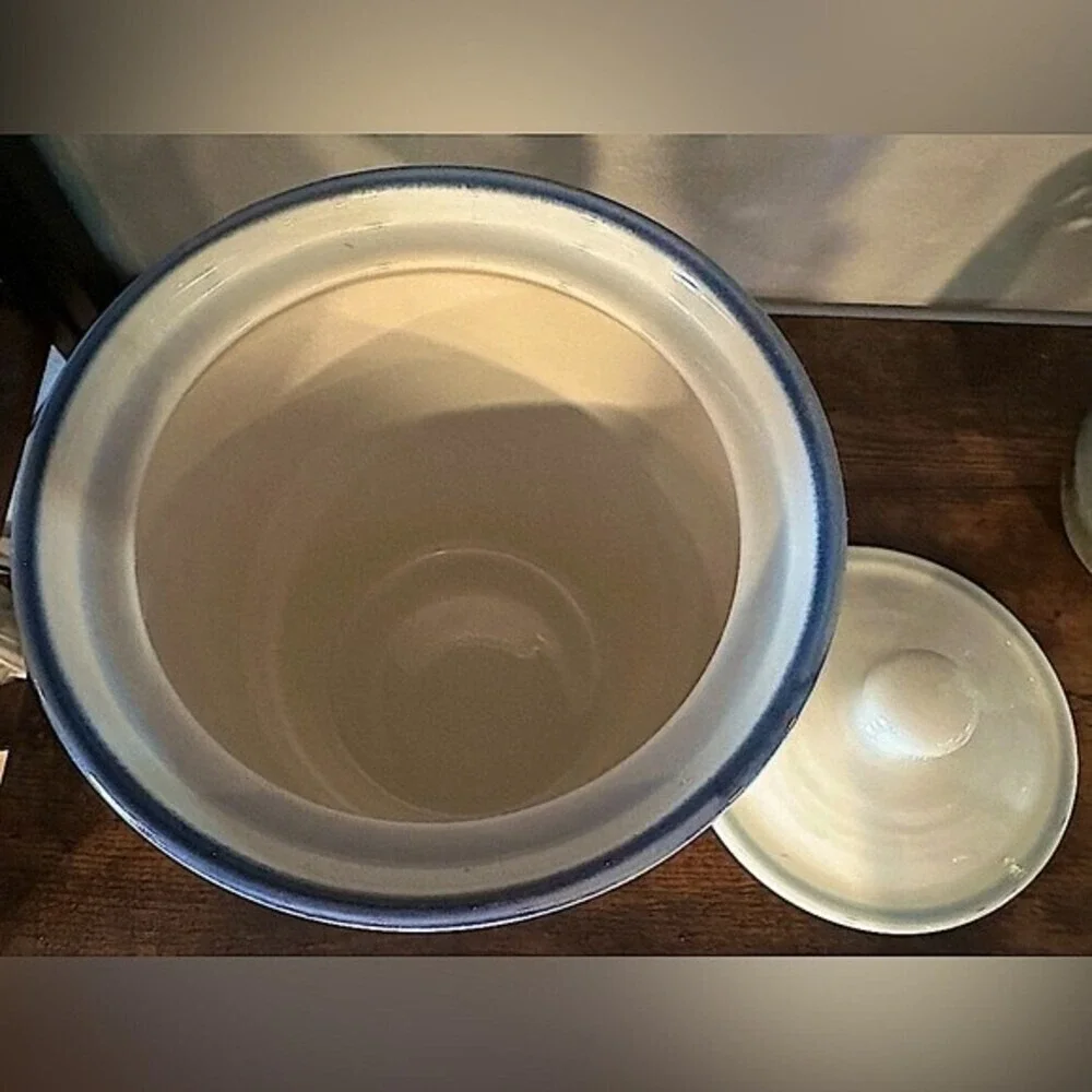 Pfaltzgraff Canister Storage Jar Lid‎ Rustic Farmhouse Kitchen Decor